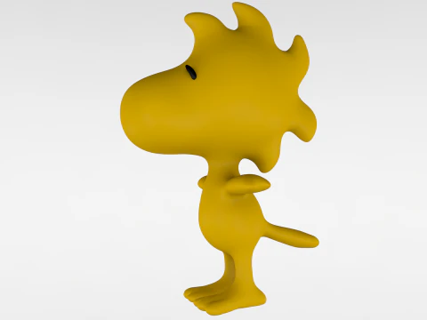 Woodstock Snoopy 3D Model