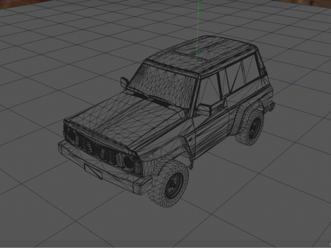 Nissan Patrouille-SUV 3D Model
