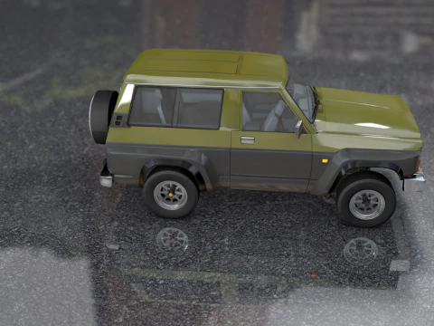 Nissan Patrol SUV 3D Model