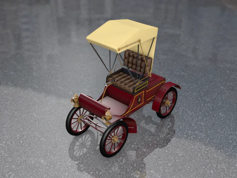 Carrozza per auto d'epoca classica Oldsmobile Modello 3D