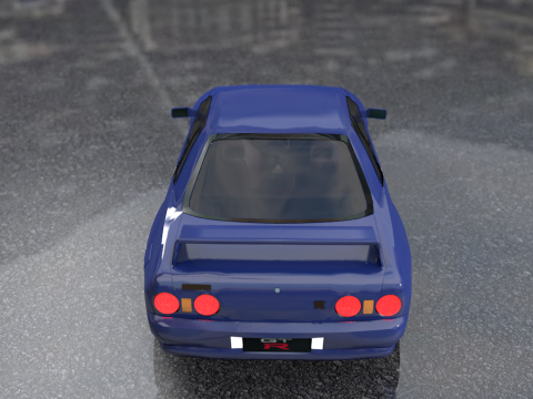 日産 スカイライン GTR 旧型 3Dモデル