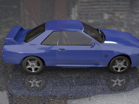 日産 スカイライン GTR 旧型 3Dモデル