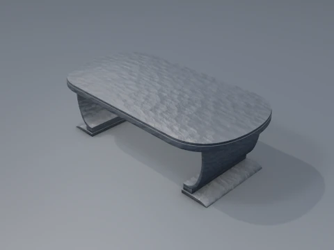 M&oacute;veis de mesa de madeira para sala de estar Modelo 3D
