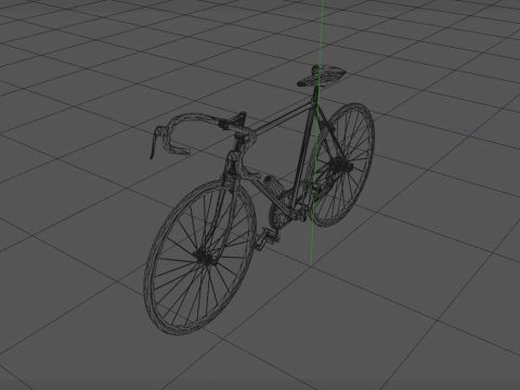 Спортивный гоночный велосипед Milano San Remo 3D Модель