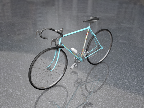 Спортивный гоночный велосипед Milano San Remo 3D Модель