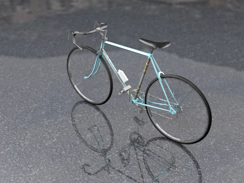 Спортивный гоночный велосипед Milano San Remo 3D Модель