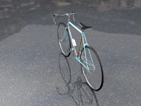 Спортивный гоночный велосипед Milano San Remo 3D Модель