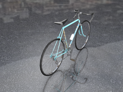 Спортивный гоночный велосипед Milano San Remo 3D Модель