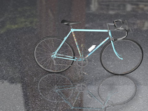 Спортивный гоночный велосипед Milano San Remo 3D Модель