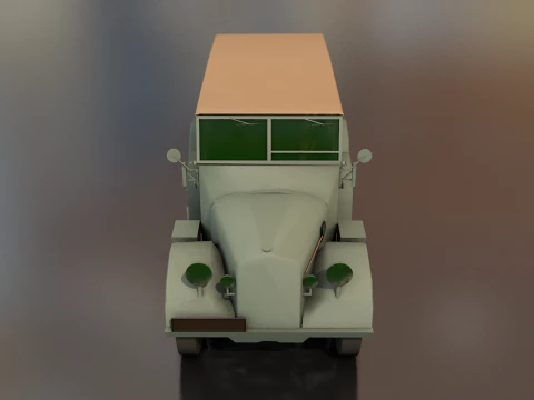 Horcher Military Vehicle 3D Model