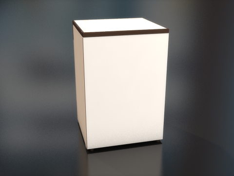 Vintage Clothes Washing Machine 3D Model