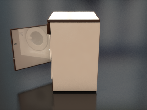 Vintage Clothes Washing Machine 3D Model