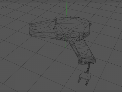 Asciugacapelli Modello 3D