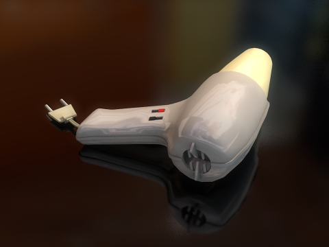 Asciugacapelli Modello 3D