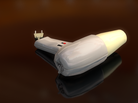 Asciugacapelli Modello 3D