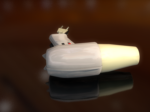 Asciugacapelli Modello 3D