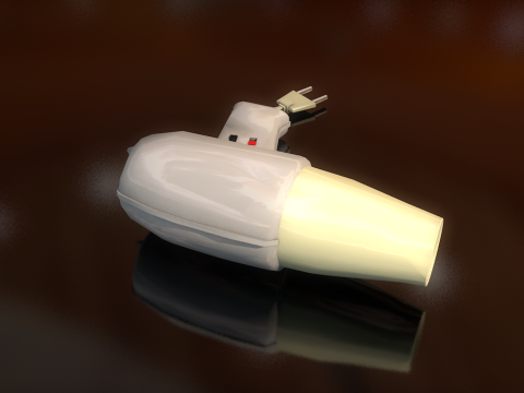 Asciugacapelli Modello 3D
