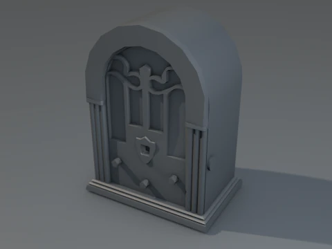 Magnadyne Vintage Radio 3D Model
