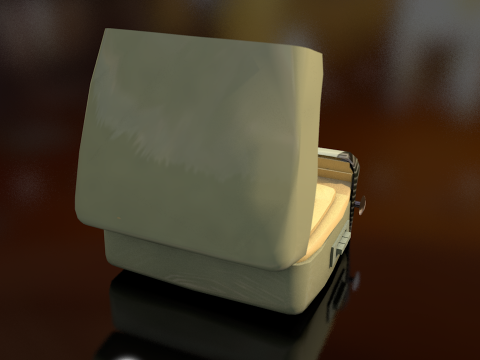 Reproductor de discos LP Modelo 3D