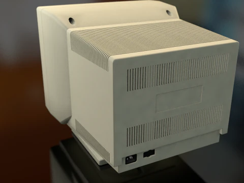 Pc Computer Screen Monitor 3D Model