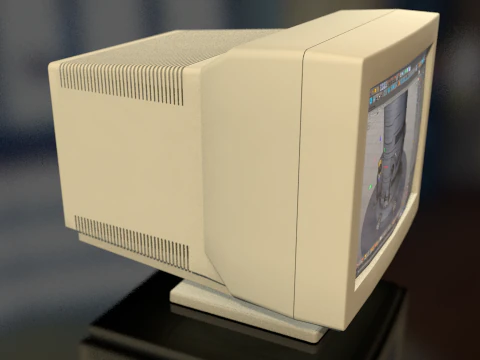 Pc Computer Screen Monitor 3D Model