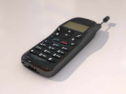 Celular Nokia Modelo 3D