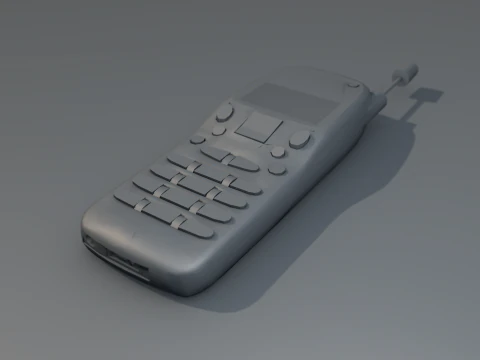 Nokia Mobile Phone 3D Model