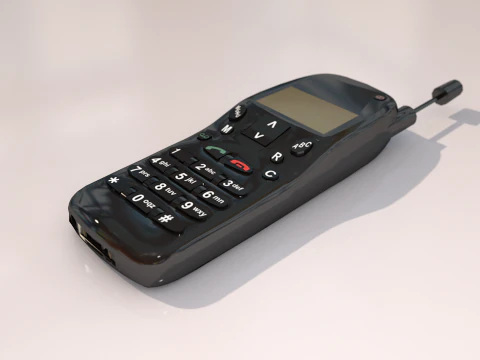 Nokia Mobile Phone 3D Model