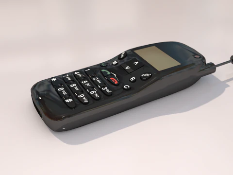 Nokia Mobile Phone 3D Model