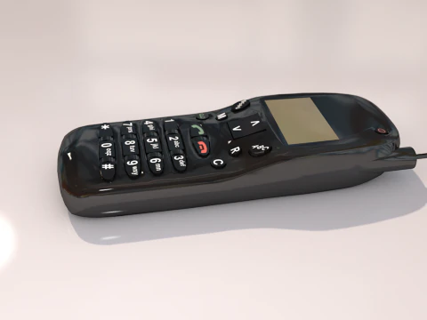 Nokia Mobile Phone 3D Model