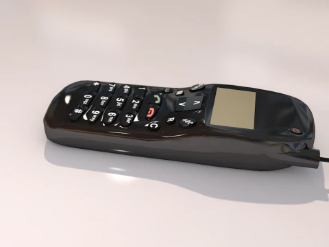 Nokia Mobile Phone 3D Model