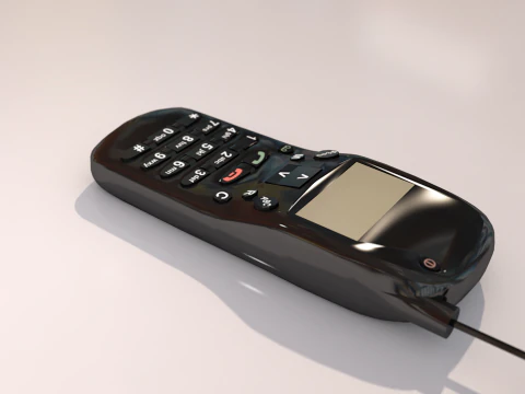 Nokia Mobile Phone 3D Model