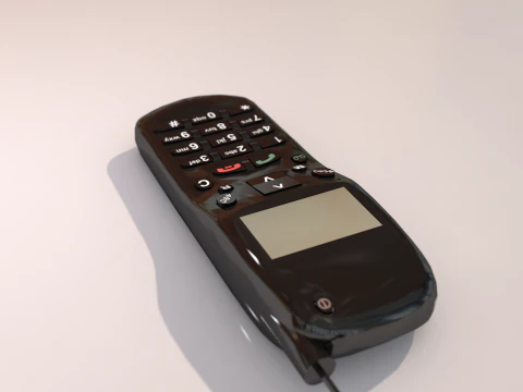 Nokia Mobile Phone 3D Model