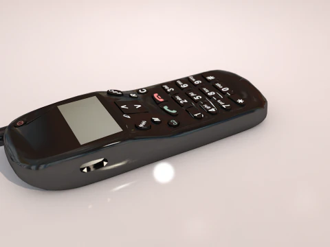 Nokia Mobile Phone 3D Model