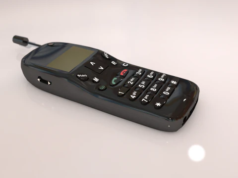 Nokia Mobile Phone 3D Model
