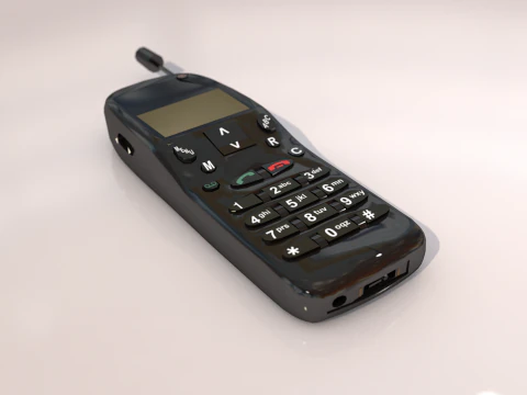 Nokia Mobile Phone 3D Model