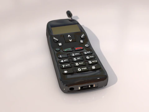 Nokia Mobile Phone 3D Model