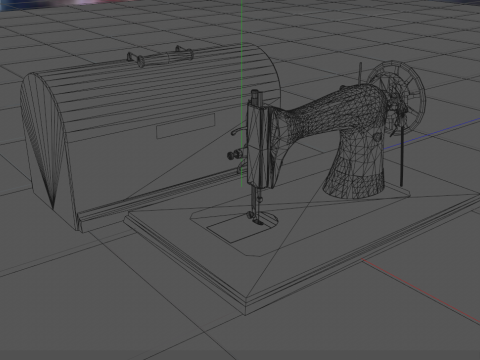 Machine &agrave; coudre Singer Modèle 3D