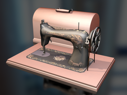 Machine &agrave; coudre Singer Modèle 3D