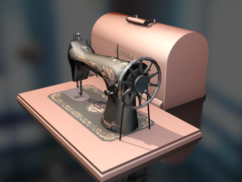 Machine &agrave; coudre Singer Modèle 3D