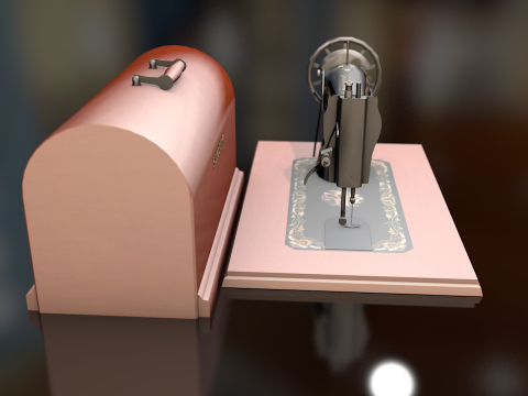 Machine &agrave; coudre Singer Modèle 3D