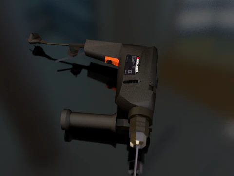Black Decker Driller 3D Model