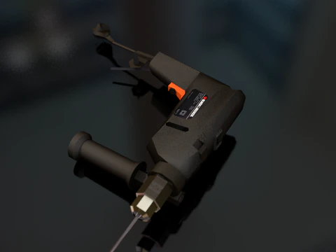 Black Decker Driller 3D Model