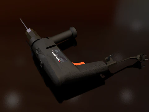 Black Decker Driller 3D Model