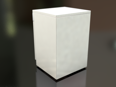 &Ccedil;amaşır Yıkama Makinesi 3D Model