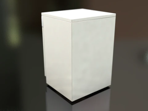 Laundry Washing Machine 3D Model