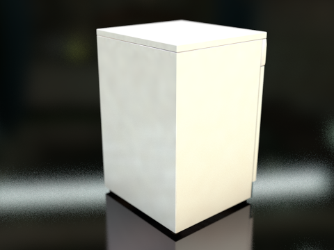 &Ccedil;amaşır Yıkama Makinesi 3D Model