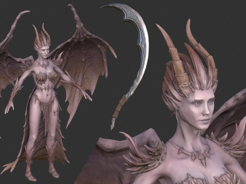Demon 3D Model
