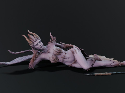 Демониця 3D Модель