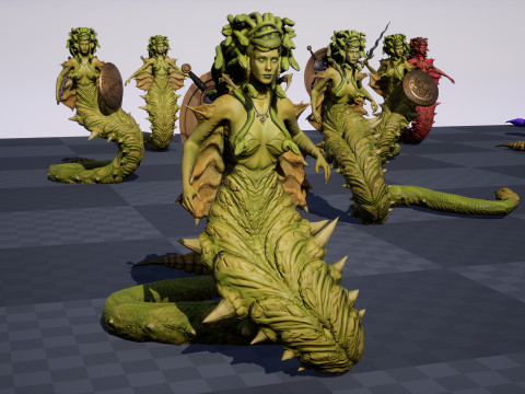 gorgon 3D Model